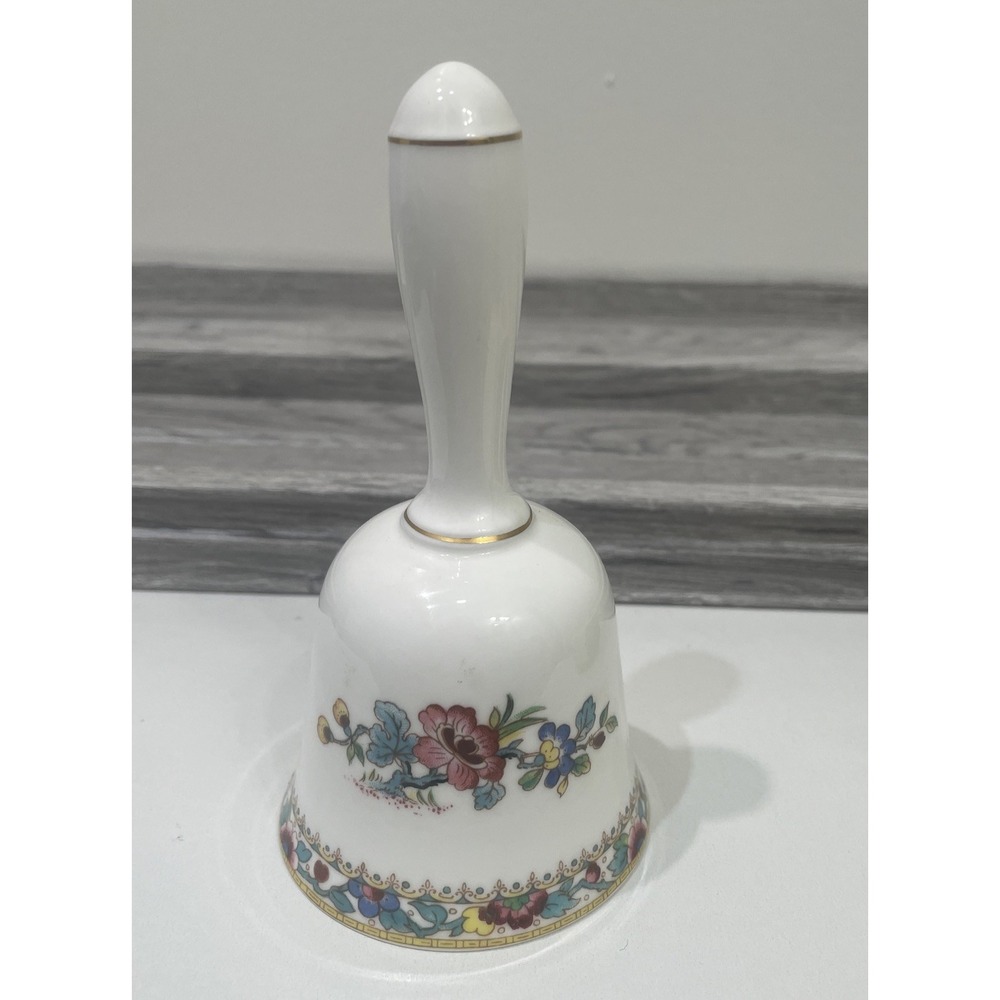 Coalport Ming Rose #55 Bone China Table Bell 5 3/8 Inches